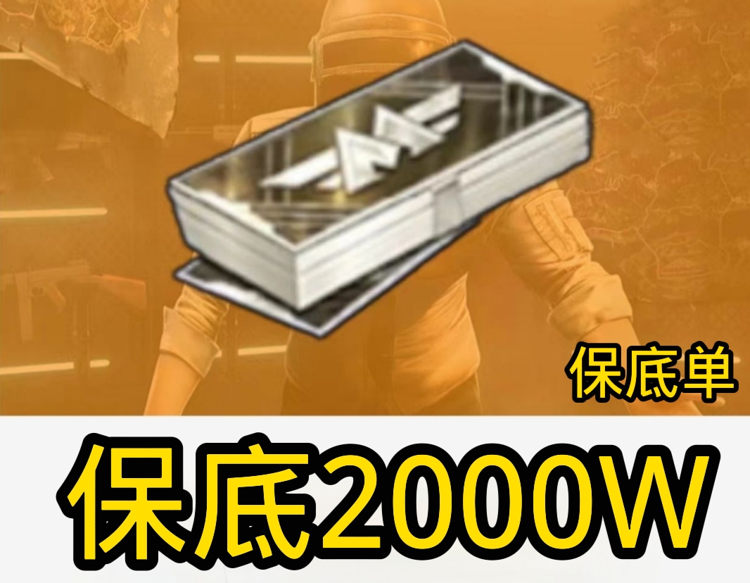 保底2000W